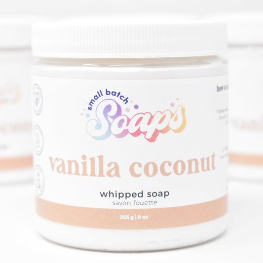 Vanilla Coconut Whipped Soap - Summer Scent