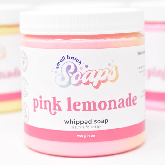 Pink Lemonade Whipped Soap - Summer Scent