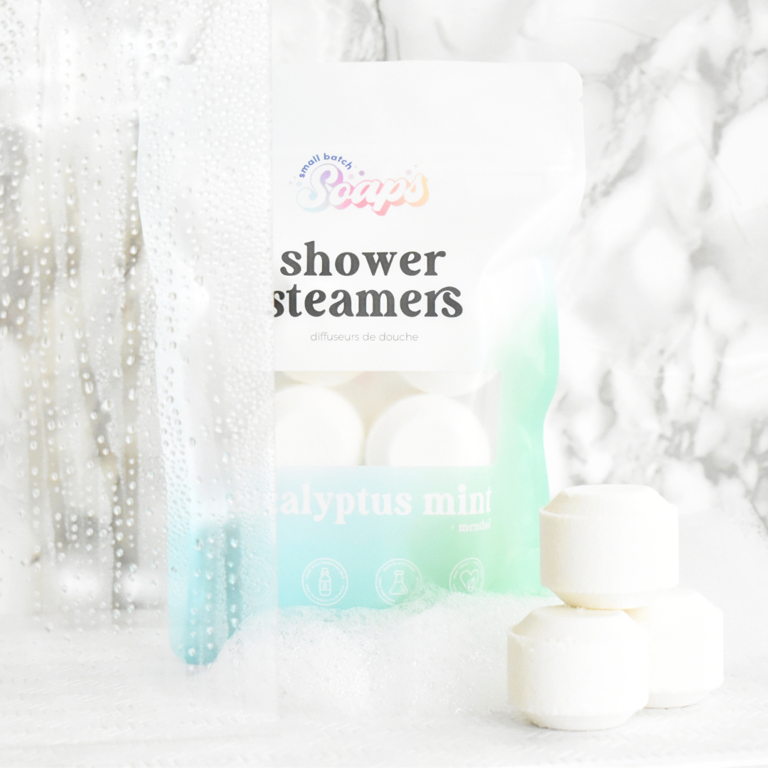 Shower Steamers - Eucalyptus Mint - Small Batch Soaps