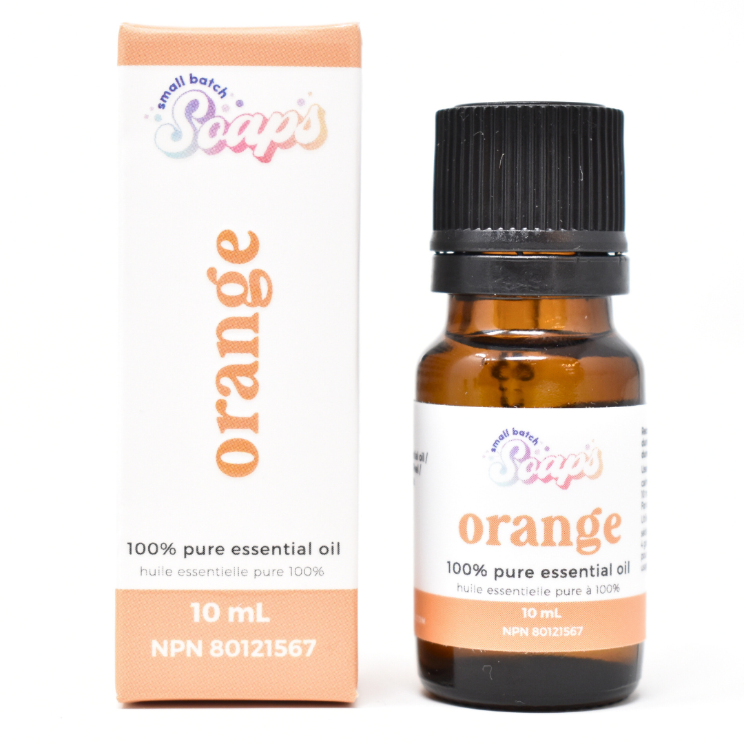 100% Pure Essential Oil - Orange - Small Batch Soaps