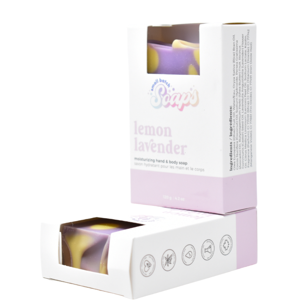 Lemon Lavender Soap - Small Batch Soaps