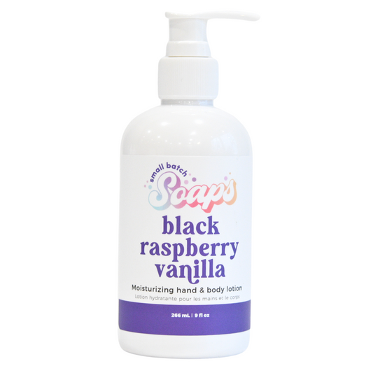Black Raspberry Vanilla Moisturizer - Small Batch Soaps
