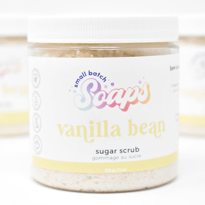 Vanilla Bean Sugar Scrub - Small Batch Soaps