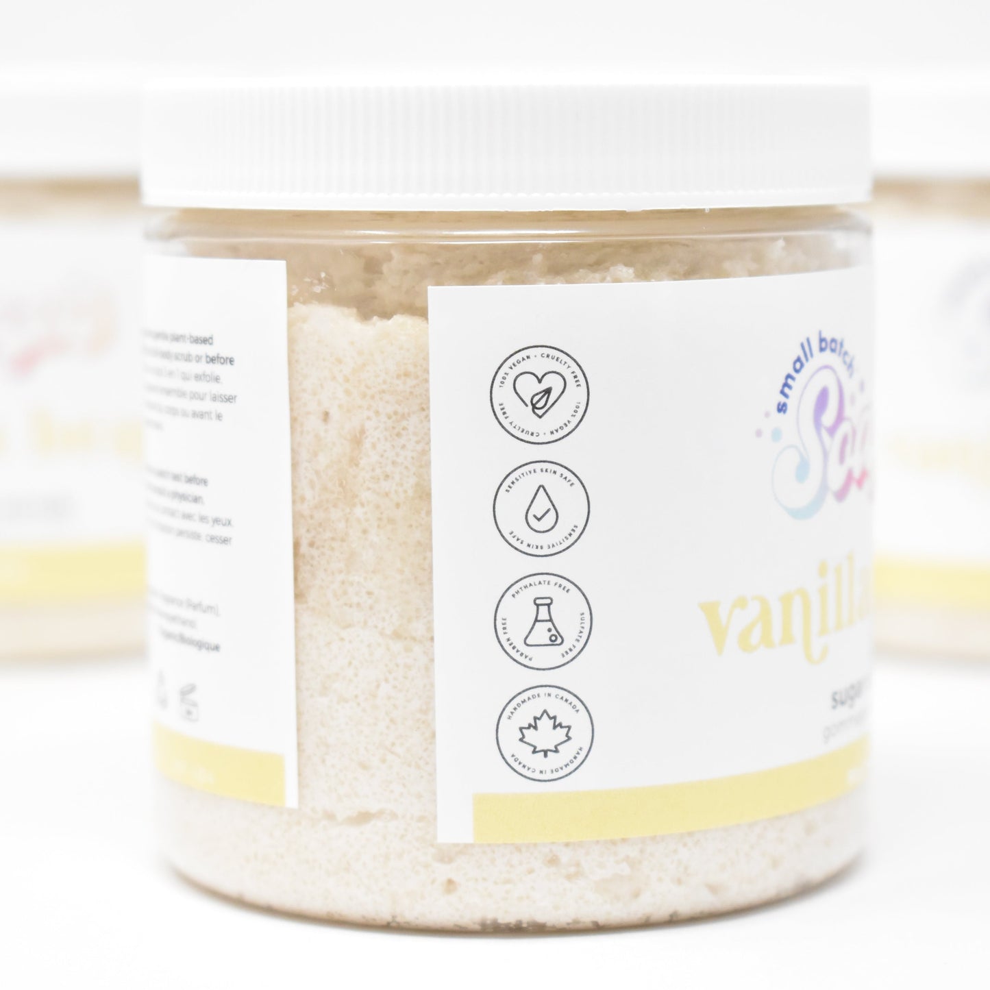 Vanilla Bean Sugar Scrub - Small Batch Soaps