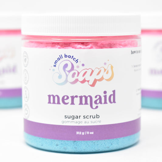 Mermaid Sugar Scrub - Small Batch Soaps