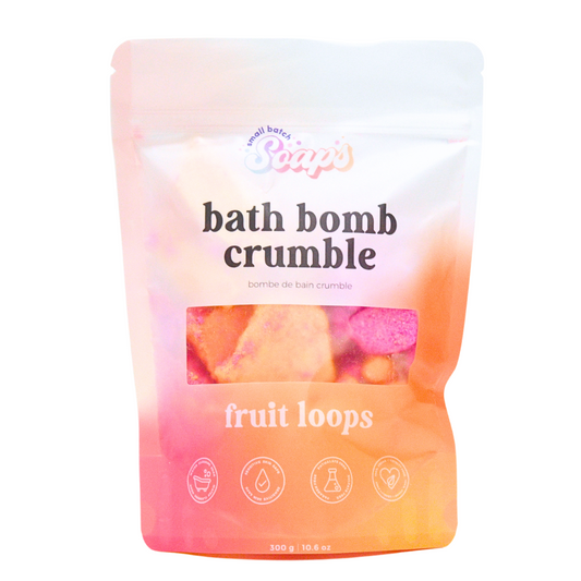 Fruit Loops Bath Bomb Crumble - Small Batch Soaps