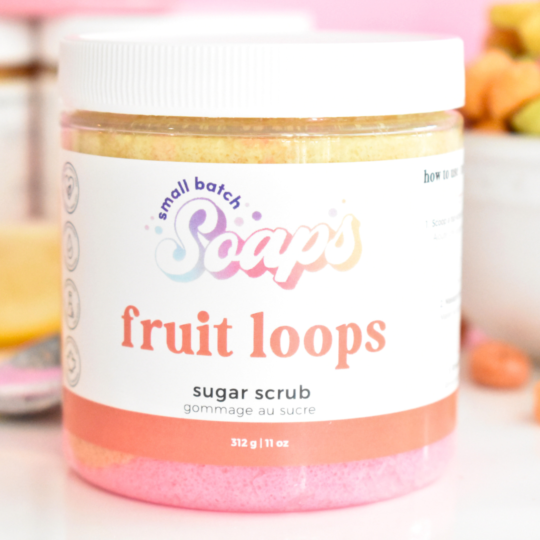 Fruit Loops Sugar Scrub - Small Batch Soaps