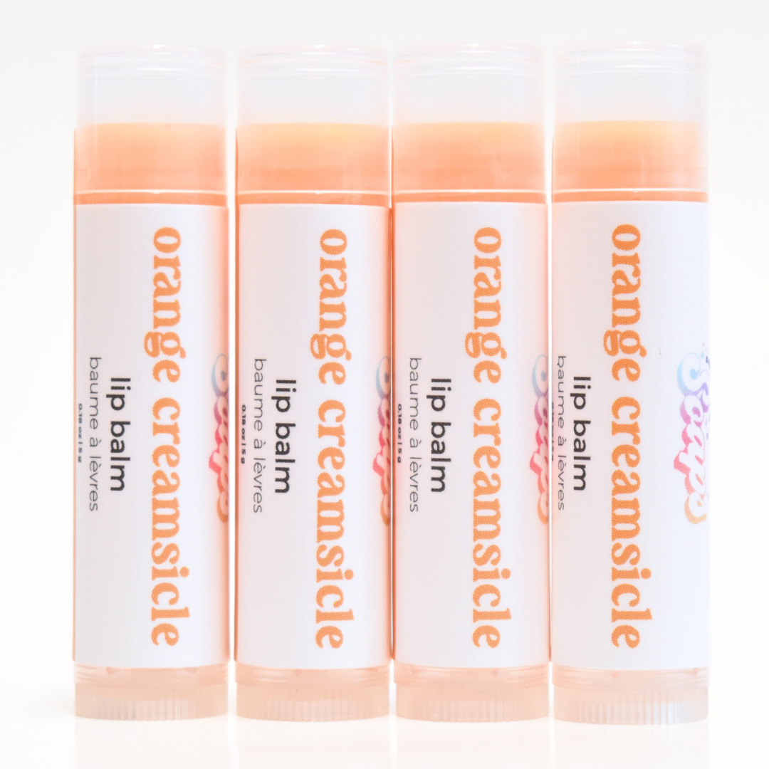 Orange Creamsicle Lip Balm - Small Batch Soaps