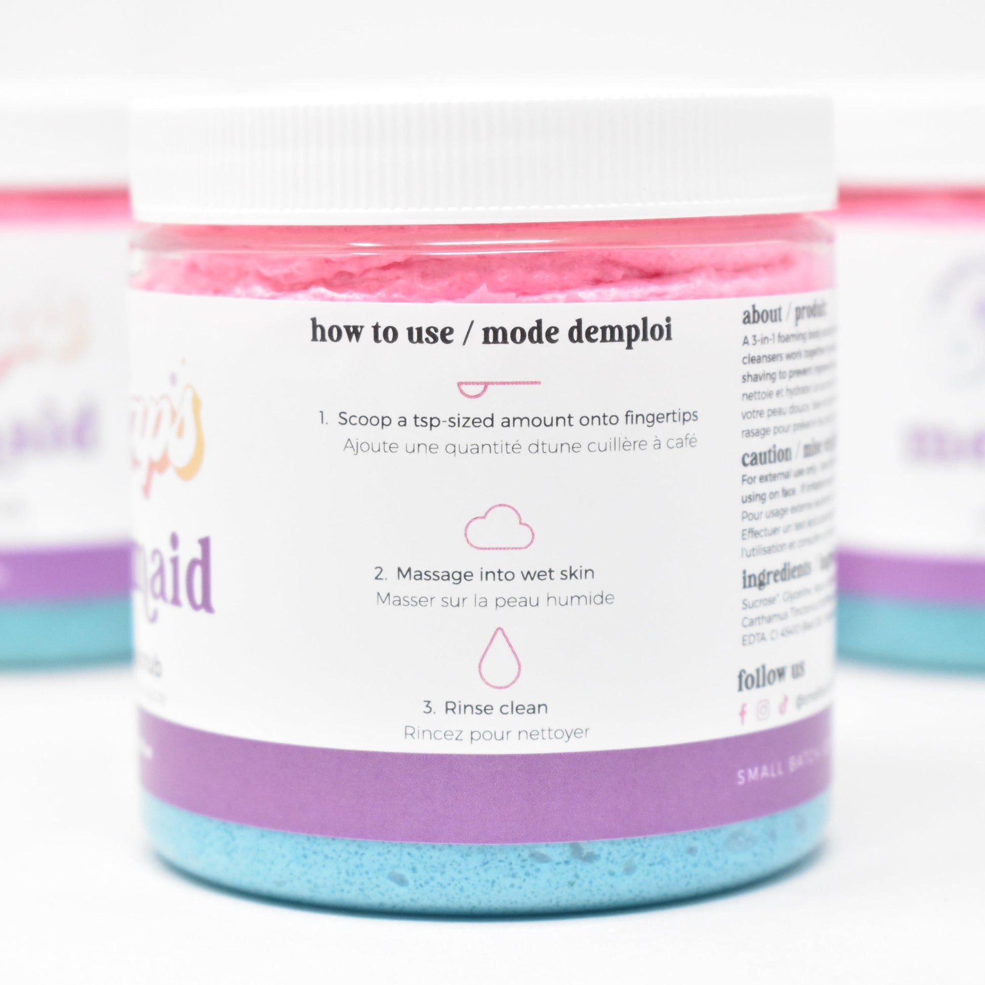 Mermaid Sugar Scrub - Small Batch Soaps