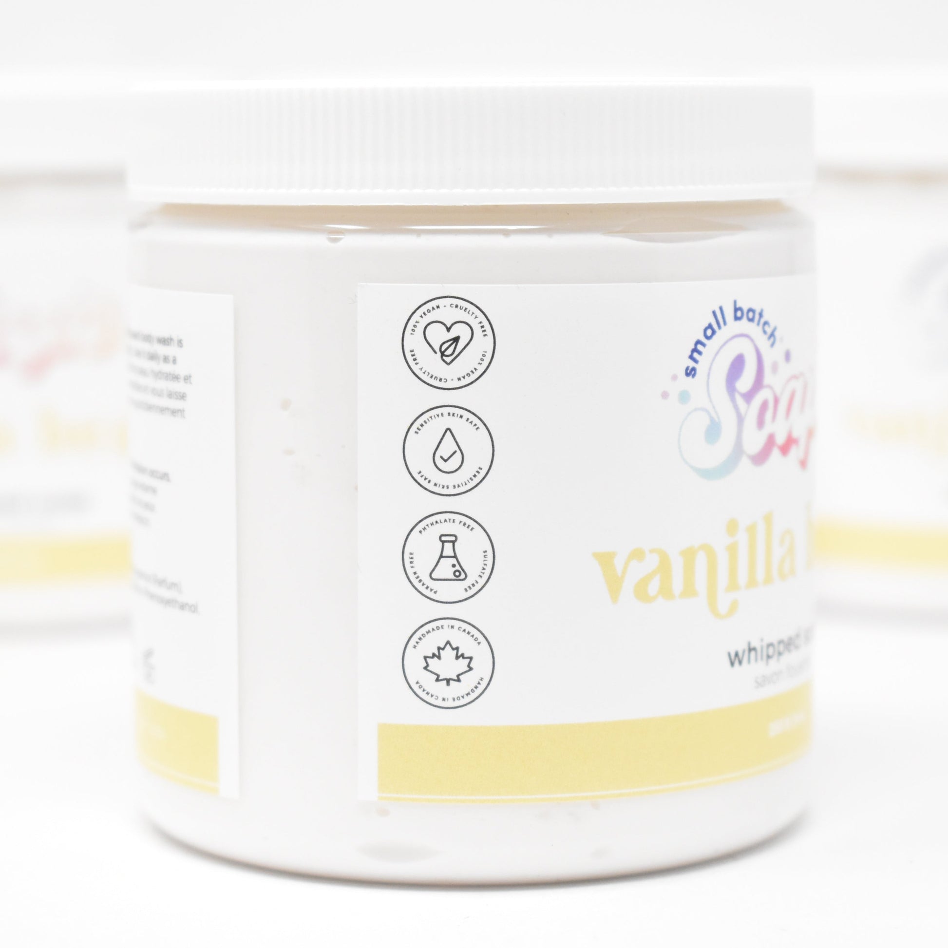 Vanilla Bean Whipped Soap - Small Batch Soaps