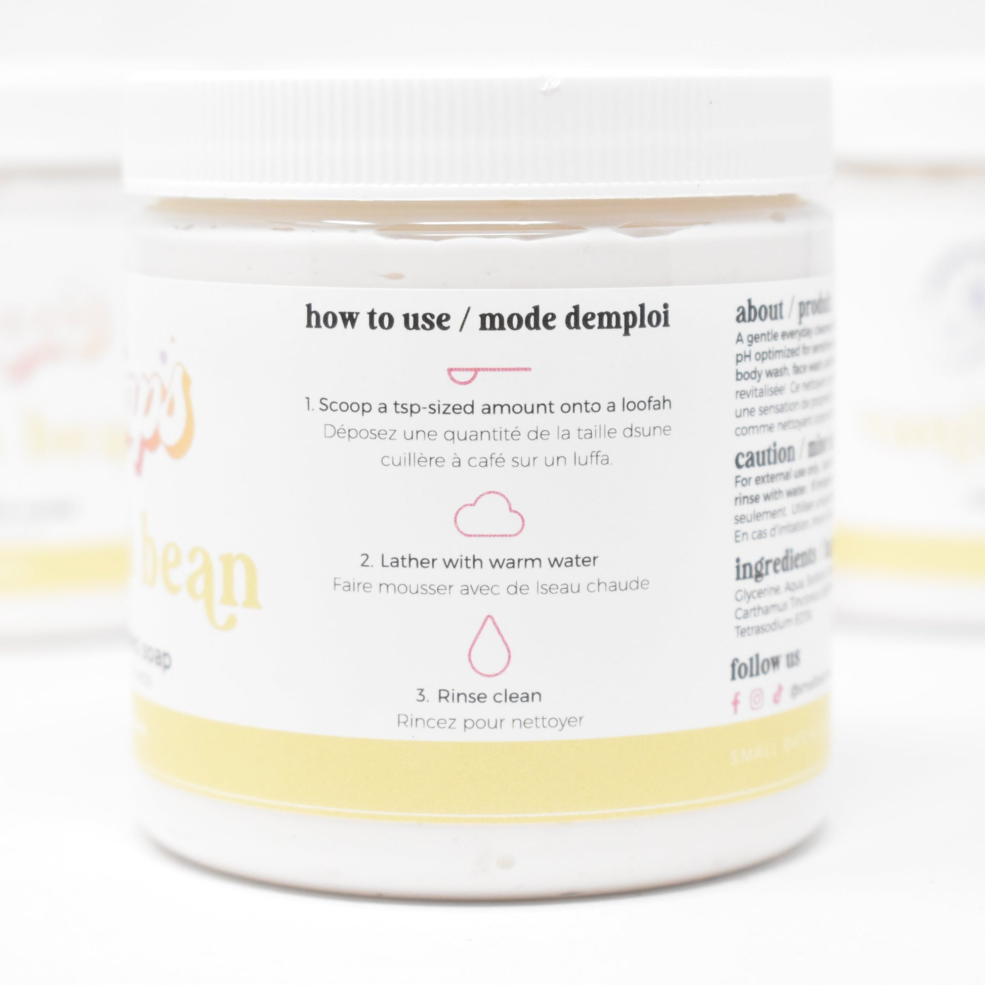 Vanilla Bean Whipped Soap - Small Batch Soaps
