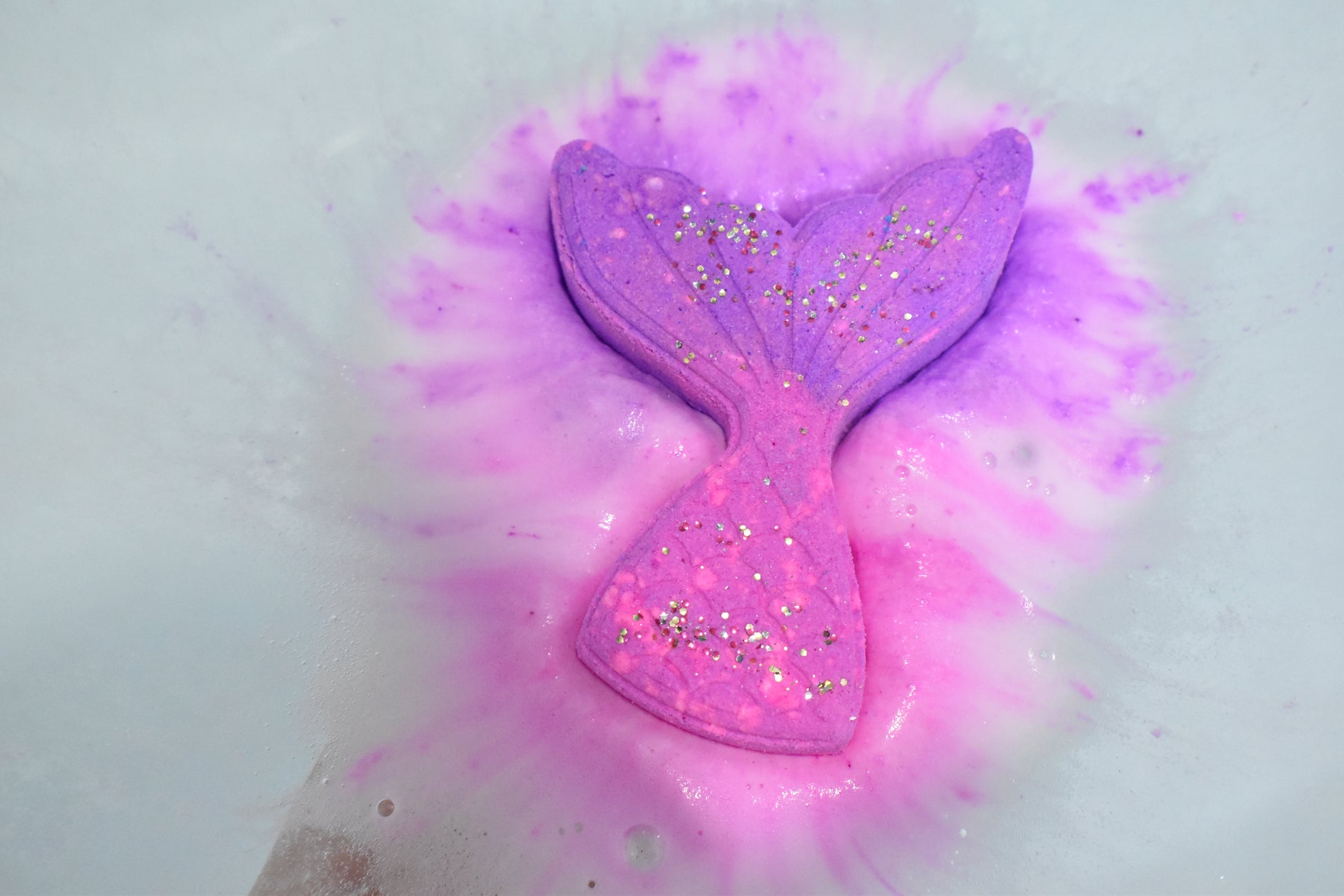 Mermaid Tail Bath Bomb - Small Batch Soaps