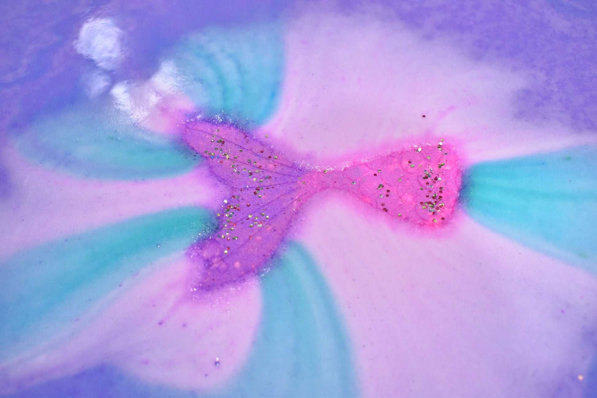 Mermaid Tail Bath Bomb - Small Batch Soaps