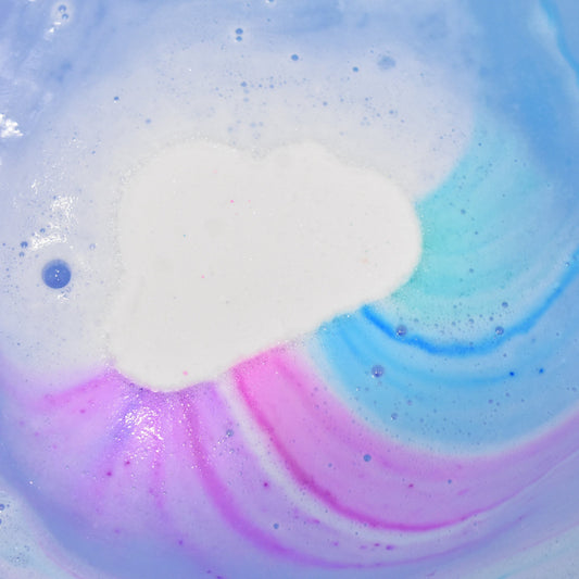 rainbow cloud bath bomb - Small Batch Soaps
