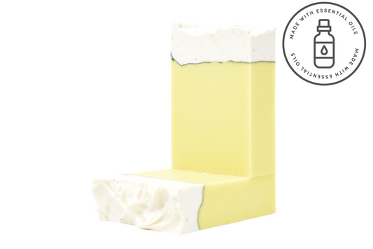 Lemon Poppy Seed Soap - Small Batch Soaps