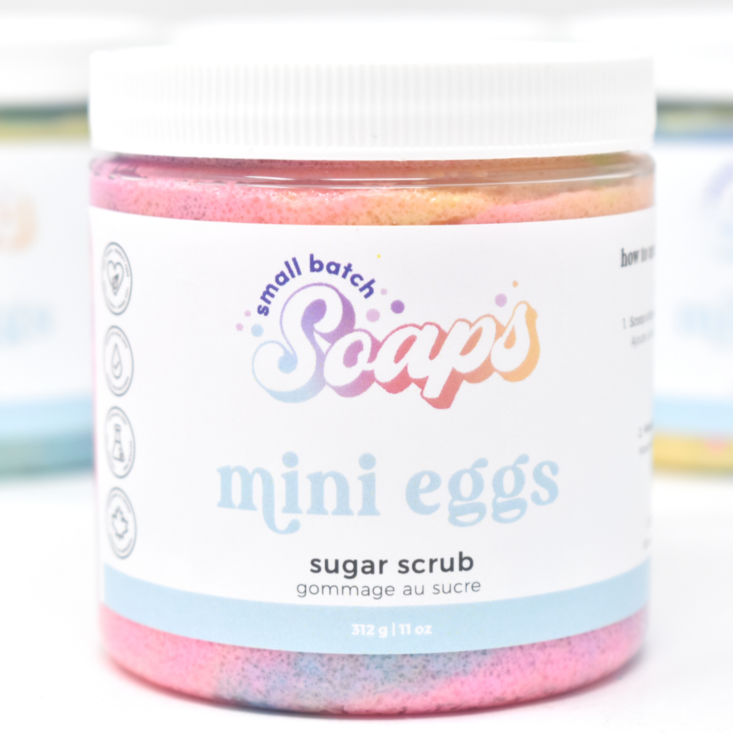 Mini Eggs Sugar Scrub - Small Batch Soaps